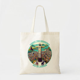 Bolso De Tela Cristo Redentor, Río de Janeiro