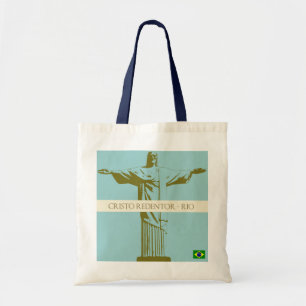Bolso De Tela Cristo Redentor, Río de Janeiro