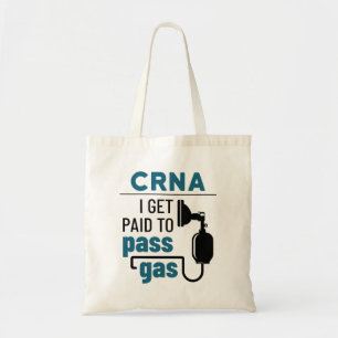 Bolso De Tela CRNA I recibe pago por pasar gas