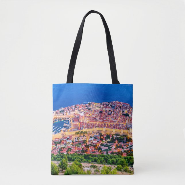 Bolso De Tela Croacia Dubrovnik (Anverso)