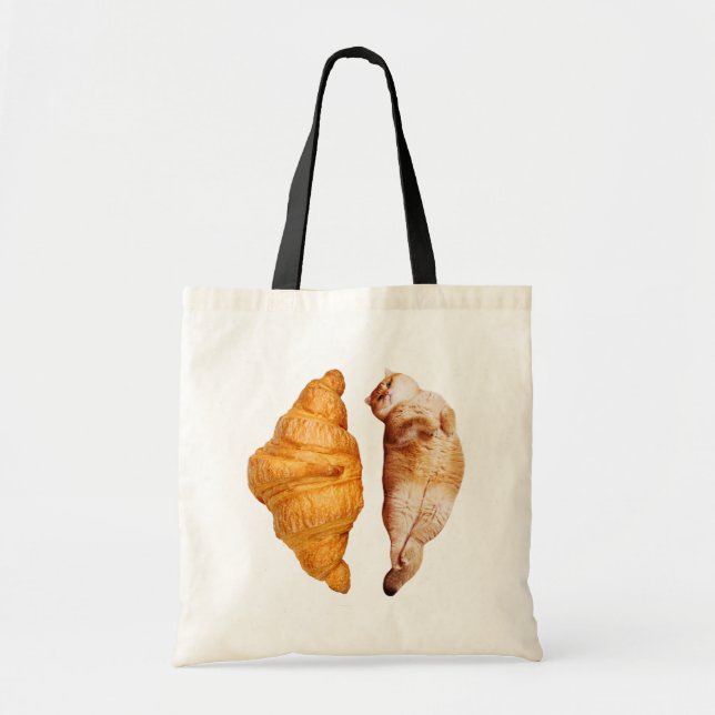 Bolso De Tela Croissant (Frente)