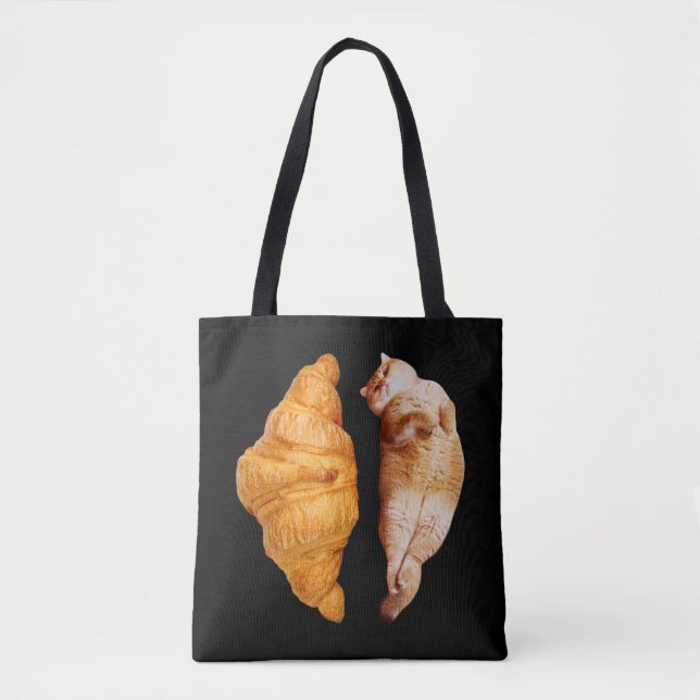 Bolso De Tela Croissant (Anverso)