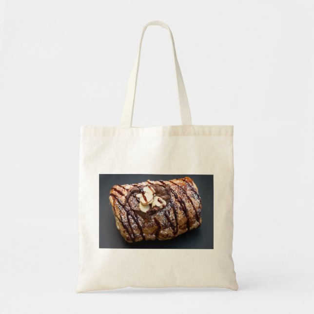 Bolso De Tela Croissant de chocolate (Frente)