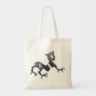Bolso De Tela Cromo negro Novgorod Dragon