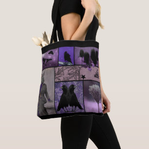 Bolso De Tela Crow, Conejo Y Otros