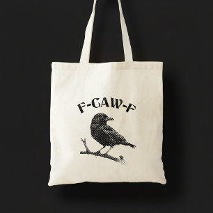 Bolso De Tela Crow F-CAW-F Halloween