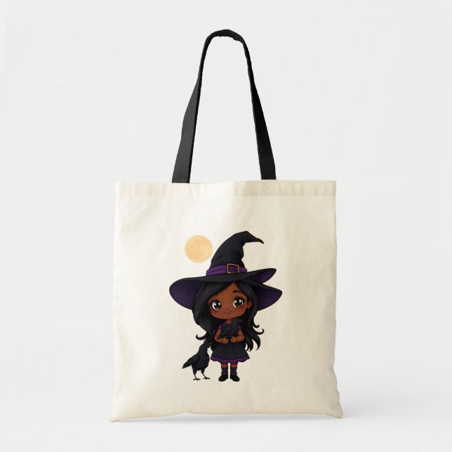 Bolso De Tela Crowing about Halloween (Frente)