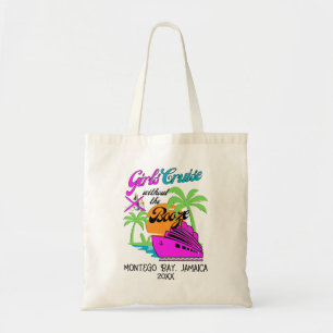 Bolso De Tela CRUCERO DE CHICAS SIN LICOR Vacaciones con las mej