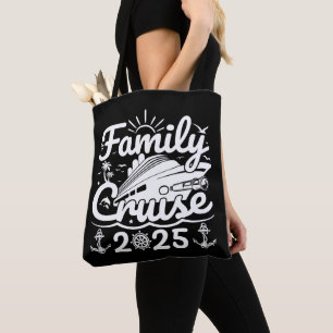 Bolso De Tela Cruise familiar Guay Funny Trip Cruise 2025