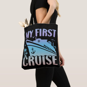 Bolso De Tela Cruise My First Cruise 2025