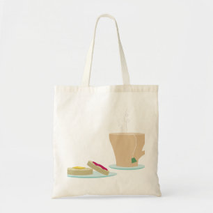 Bolso De Tela Crumpetas y té