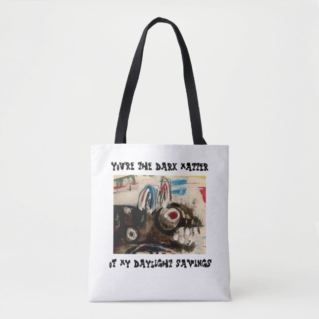 Bolso De Tela Crunchy Tote Bag (Anverso)