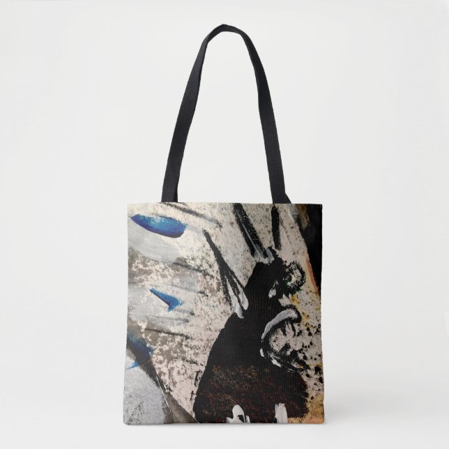 Bolso De Tela Crunchy Tote Bag (Anverso)