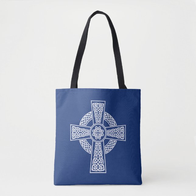 Bolso De Tela Cruz celta (Anverso)