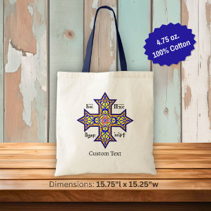 Bolso De Tela Cruz copta