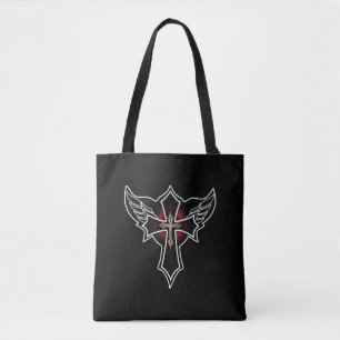 Bolso De Tela Cruz cristiana