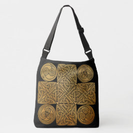 Bolso De Tela Cruz de Knotwork del Celtic