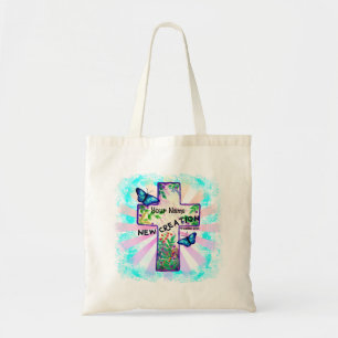 Bolso De Tela Cruz de nueva creación cristiana