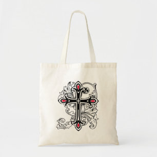 Bolso De Tela Cruz gótica