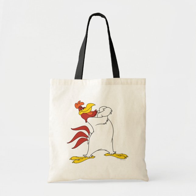 Bolso De Tela Cruzan los brazos de Lehorn Foghorn (Frente)
