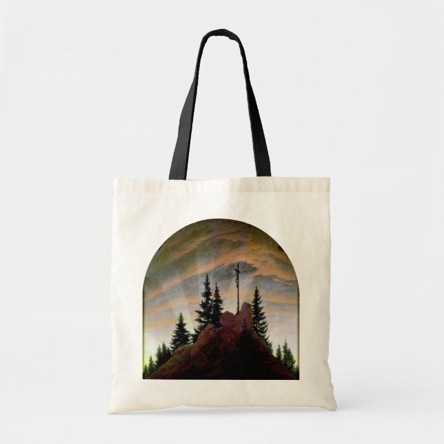 Bolso De Tela Cruzar las montañas, Friedrich (Frente)