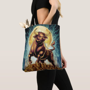 Bolso De Tela Crypto Bull