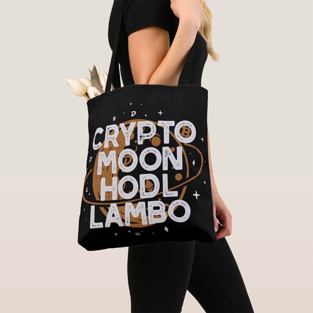 Bolso De Tela Crypto Luna HODL Lambo (Subido por el creador)