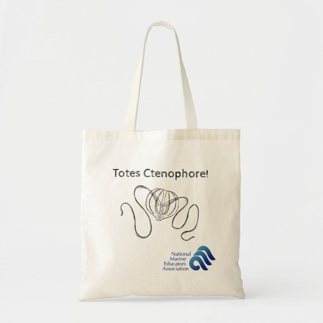 Bolso De Tela ctenophore de los totes (Frente)