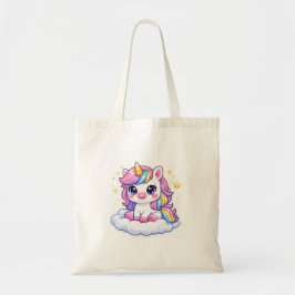 Bolso De Tela Cuaderno de Unicornio Adorable