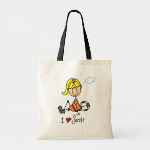 Bolso De Tela Cuadro rubio regalos del palillo del chica del
