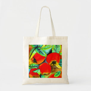 Bolso De Tela Cuadros de arte original de la acuarela de las man