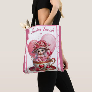 Bolso De Tela Cuadros De Tacup