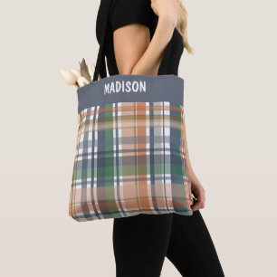 Bolso De Tela Cuadros modernos de moda