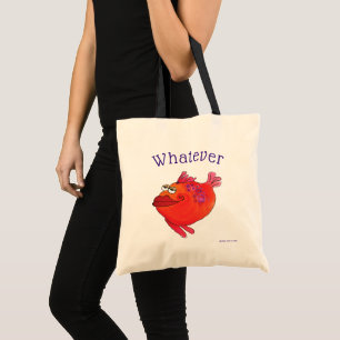 Bolso De Tela Cualquier rosa y rojo caprichosos del arte de los
