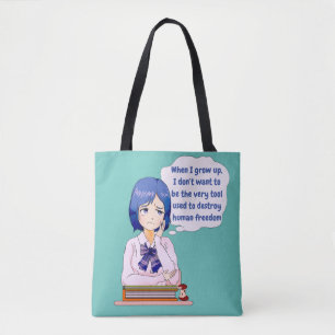Bolso De Tela Cuando crezca Tote