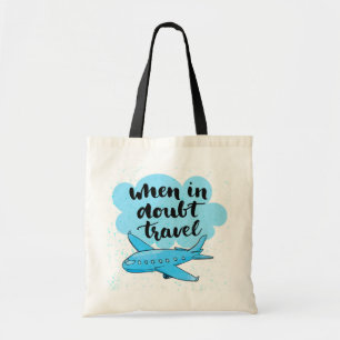 Bolso De Tela Cuando en viaje de la duda