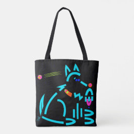Bolso De Tela Cuando la búsqueda se convierte en Tote moderno