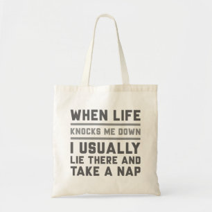 Bolso De Tela Cuando la vida me hunde