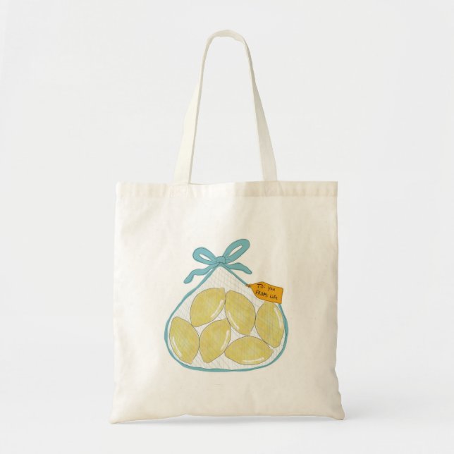 Bolso De Tela "Cuando la vida te da lemas" Tote Bag (Frente)