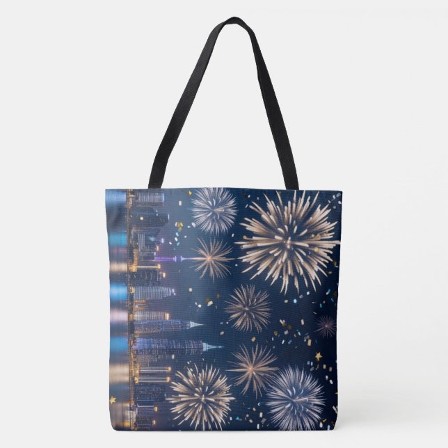 Bolso De Tela Cuando las luces comiencen a apagarse (Anverso)