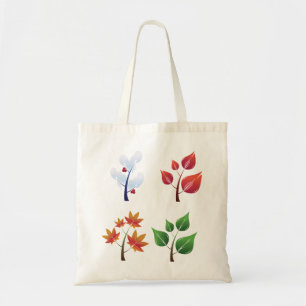 Bolso De Tela Cuatro estaciones