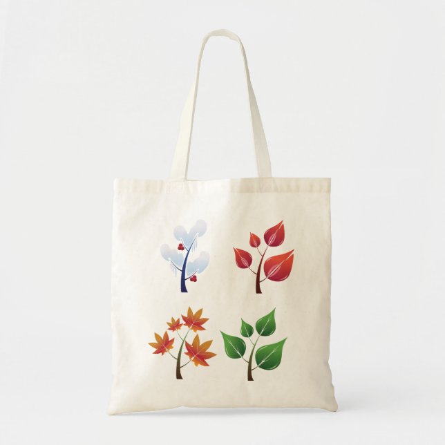 Bolso De Tela Cuatro estaciones (Frente)