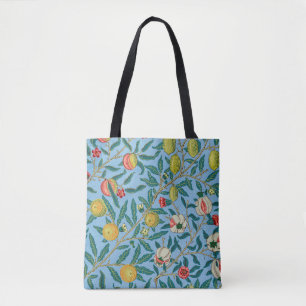 Bolso De Tela Cuatro Frutas, patrón de William Morris
