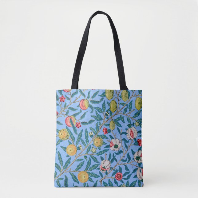 Bolso De Tela Cuatro frutas, William Morris (Anverso)