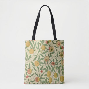 Bolso De Tela Cuatro Frutas, William Morris
