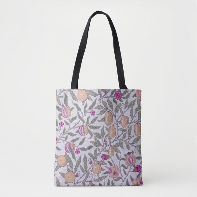 Bolso De Tela Cuatro frutas, William Morris (Anverso)