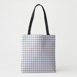 Bolso De Tela Cuatro hojas coloridas