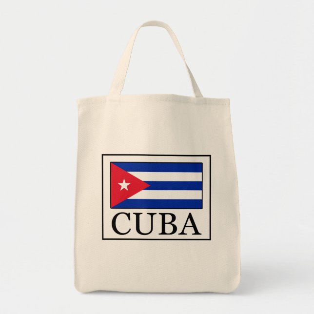 Bolso De Tela Cuba (Frente)