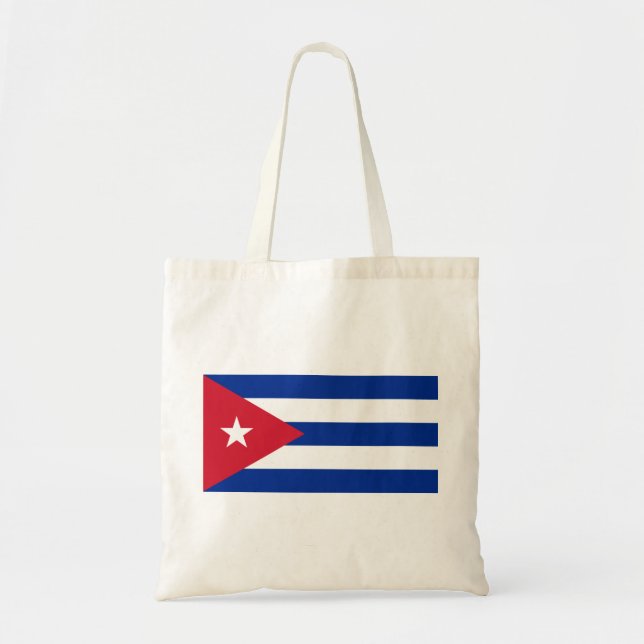 Bolso De Tela Cuba (Frente)