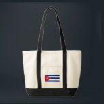 Bolso De Tela cuba<br><div class="desc">Bandera de Cuba. La bandera de Cuba fue adoptada el 20 de mayo de 1902, con un campo con tres rayas azules y dos rayas blancas, y un triángulo equilátero rojo en el pabellón con una estrella blanca de 5 puntas. La bandera fue diseñada en 1848 para el movimiento de...</div>